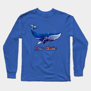 Blue whale Long Sleeve T-Shirt